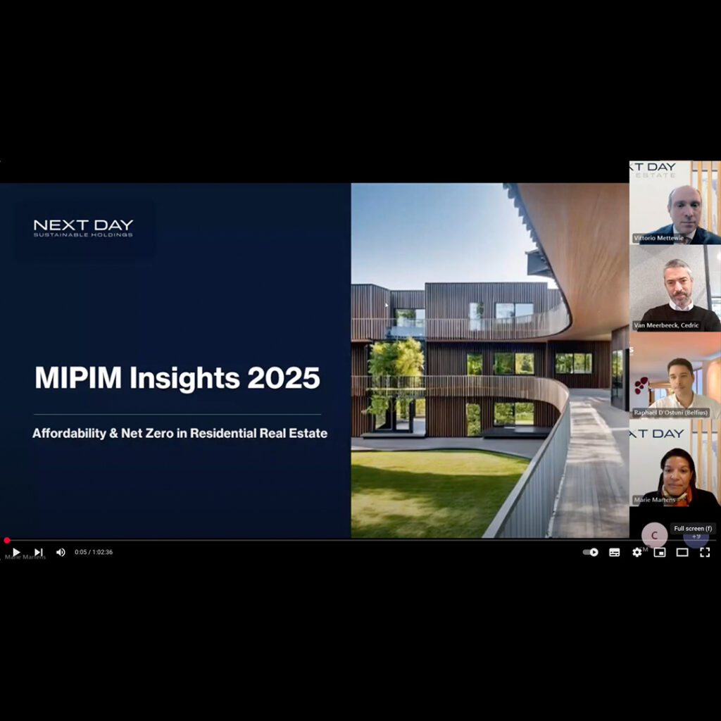MIPIM Insights: Affordability & Net Zero in Residential Real Estate